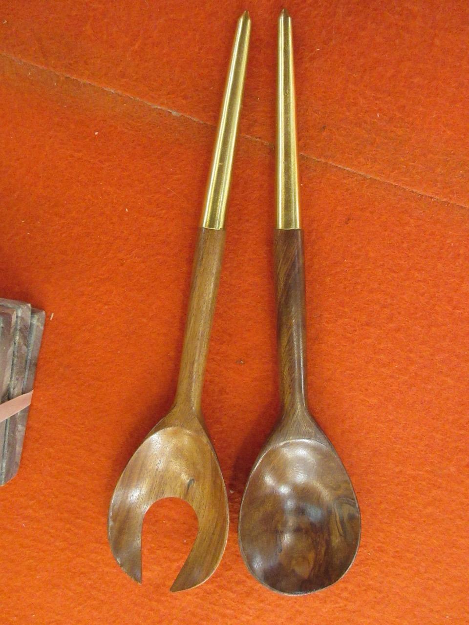 Cutlery wooden spoon set